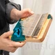 Калімба Hluru KWD21 Whale Deep Ocean Plate Beech (21 язичків, смола/бук) - зображення 3