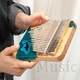 Калімба Hluru KW21 Whale Deep Ocean Plate Beech (21 язичків, смола/бук) - зображення 3