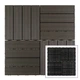 Композитна плитка WPC вугілля 30*30CM*2СM (D) SW-00001713 - зображення 6