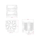 Кулер процессорный ID-Cooling Frozn A720 Black - изображение 4