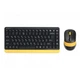 Комплект (клавиатура, мышь) беспроводной A4Tech FG1110 Bumblebee USB - изображение 1