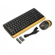 Комплект (клавиатура, мышь) беспроводной A4Tech FG1110 Bumblebee USB - изображение 2