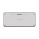 Клавіатура Logitech Pebble Keys 2 K380s White (920-011852) - зображення 5