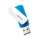 Флеш-накопичувач USB3.1 64GB Apacer AH357 Blue/White (AP64GAH357U-1) - зображення 1