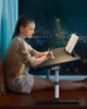 Столик для ноутбука VHG K8 з органайзером та LED лампою 21`` 600 x 450мм, Laptop Table, Black - изображение 5