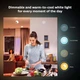 Philips Hue Лампа розумна GU10, 5W(50Вт), 2200K-6500K, Tunable white, ZigBee, Bluetooth, димування - зображення 2