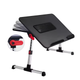 Столик для ноутбука VHG A8 з охолодженням 17`` 520 x 300мм, Laptop Table with USB Cooling Fans, Black - изображение 1