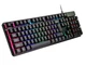 Компьютерная клавиатура + мышка KEYBOARD HK-6300 TZ 6944 проводная USB с подсветкой Черные - изображение 4