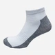 Набор женских носков высоких и коротких хлопковых Лео с серой подошвой 36-40 10 пар Белый/Серый (ROZ6501011675) - изображение 4