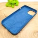 Чехол Silicone with MagSafe для iPhone 15 Storm Blue - зображення 3