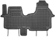 Коврики салону гум RENAULT Trafic III 3 per, 1 ряд ( з дод.матеріалом у водія) 2014 Rezaw-plast (RP 201919P) - изображение 1