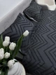 Покрывало Ecotton Жаккард чехол 150х215 см + 2 наволочки 50х70 см Grey Полисатин (2100024559008) - изображение 2