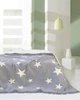 Плед Lotus Home - Stars gri бавовна 150*200 - зображення 2