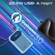 УМБ Promate PowerPod-20 20000 mAh, USB-C/USB-А порт, USB-C/Lightning коннекторы Blue (powerpod-20.blue) - изображение 5