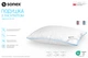 Подушка Sonex c Тинсулейтом Antistress 3М Thinsulate/Полиэфирные шарики AirFill 70х70 см (SO102048) - изображение 6