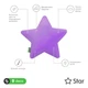 Подушка Sonex Star 40x40 см Purple (SO102177) - изображение 2