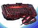 Игровая клавиатура с подсветкой + Игровая мышь с подсветкой Atlanfa AT-V100 Черная - изображение 3