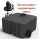 Бак для душа с подогревом 100 л двухслойный с ТЭНом и защитой от УФ - изображение 1