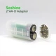 Переходник пластиковый Soshine SBC-010, 2xAA-D, прозрачный - изображение 7