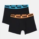 Набор трусов-боксеров мужских Puma Men Everyday Basic Boxer 2P 93832008 XXL 2 шт Black Combo (8720245556262) - изображение 6