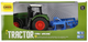 Traktor Mega Creative Farm Mashine z kultywatorem talerzowym (5904335861273) - obraz 1