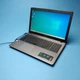 Ігровий ноутбук Asus X550V / 15.6" (1366x768) TN / Intel Core i7-6700HQ (4 (8) ядра по 2.6 - 3.5 GHz) / 16 GB DDR4 / 240 GB SSD / nVidia GeForce GTX 950M, 2 GB GDDR5, 128-bit / WebCam / DVD-ROM / Win 10 Home б/в - зображення 2