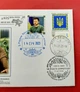 Ексклюзивні конверт, гашення, печатки та поштова марка "Володимир Зеленський" Укрпошта Україна 2023 - зображення 4