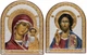 Ікона срібна Ekklesia Вінчальна пара (13,6x17,1 см.) (6688/3CCO + 6691/3CCO) - изображение 1
