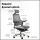Офісне крісло Mealux Vacanza Air KBG (арт.Y-565 KBG) Сіре - изображение 3