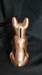 Копилка керамическая Французский бульдог золотой - изображение 3