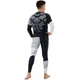 Мужской спортивный комплект рашгард + тайтсы Domino 210-2 размер XL (175-180см) Black-White - изображение 2