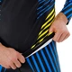 Мужской спортивный комплект рашгард + тайтсы Domino 210-5 размер 2XL (180-185см) Black-Blue-Yellow - изображение 9