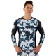 Чоловічий спортивний комплект рашгард + тайтси Domino 210-1 розмір 2XL (180-185см) Grey Camouflage-Black - зображення 5
