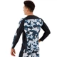 Чоловічий спортивний комплект рашгард + тайтси Domino 210-1 розмір 2XL (180-185см) Grey Camouflage-Black - зображення 7