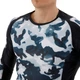 Мужской спортивный комплект рашгард + тайтсы Domino 210-1 размер S (160-165см) Grey Camouflage-Black - изображение 9