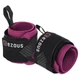 Бинты кистевые для жима и тяги Ezous Strenght Wrist Wraps C-05 2шт в комплекте Black-Purple - изображение 5