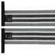 Бинти кистьові для жиму та тяги Ezous Strenght Wrist Wraps C-06 2шт у комплекті Grey-White - зображення 8