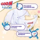 Подгузники Goo.N Premium Soft размер 5 XL 12-20 кг 80 шт (F1010101-150-2) - изображение 5