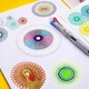 Набір Gadget Master Spirograph Deluxe для крислювання спирографом 22 шаблони 3 ручки - изображение 6