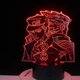 Настільний світильник-нічник ДжоДжо 2 JoJo - JoJo's Bizarre Adventure настільна 3D Лампа 16 Кольорів (USB 8084) - зображення 3