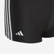 Дитячі плавки-шорти для хлопчика adidas 3S Boxer HR7476 110 Чорні (4066745056951) - зображення 4