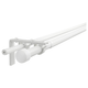 Карниз подвійний IKEA RÄCKA / HUGAD білий 120-210 см 293.995.89 - зображення 1