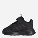 Buty sportowe chłopięce na rzepy adidas X Plrphase El I IG1524 23 Czarne (4066765062109) - obraz 3