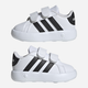 Tenisówki chłopięce na rzepy adidas Grand Court 2.0 Cf ID5271 23.5 Białe (4066765033079) - obraz 10