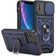 Чехол Epik Camshield Serge Ring ударопрочный для Apple iPhone X / XS (5.8") Синий - изображение 1
