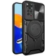 Ударопрочный чехол Bracket case with Magnetic для Xiaomi Redmi Note 11 Pro 4G/5G / 12 Pro 4G Black Без бренда - изображение 2