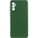 Чехол TPU GETMAN Liquid Silk Full Camera для Samsung Galaxy A36 5G Зеленый / Dark green - изображение 1