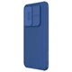 Карбоновая накладка Nillkin CamShield Pro для Samsung Galaxy S23 FE Blue - изображение 3