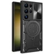 Удароміцний чохол Bracket case with Magnetic Samsung Galaxy S24 Ultra Black Без бренду - зображення 2