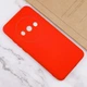 Чехол TPU GETMAN Liquid Silk Full Camera для Xiaomi Redmi A3 Красный / Red - изображение 3